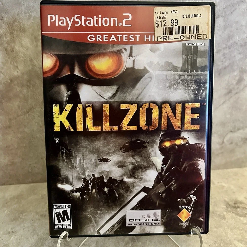 Killzone - Greatest Hits (PlayStation 2, PS2, 2004) *Complete CIB - Tested*